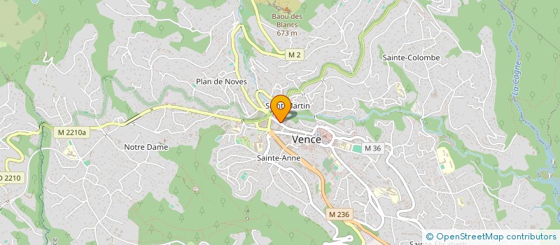 localisation de l'entreprise MONSIEUR ALEXIS DOL  VENCE