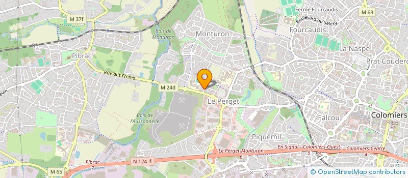 localisation de l'entreprise MONSIEUR ALEXIS DOREAU  COLOMIERS