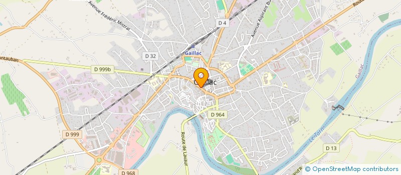 localisation de l'entreprise MONSIEUR ALEXIS DOS SANTOS  GAILLAC