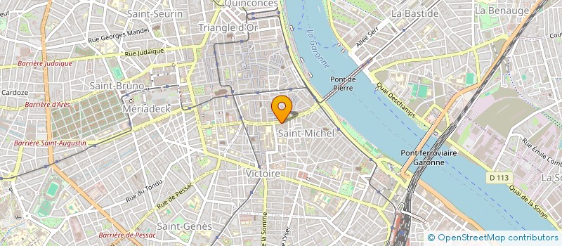 localisation de l'entreprise MONSIEUR ALEXIS DOYEN  BORDEAUX