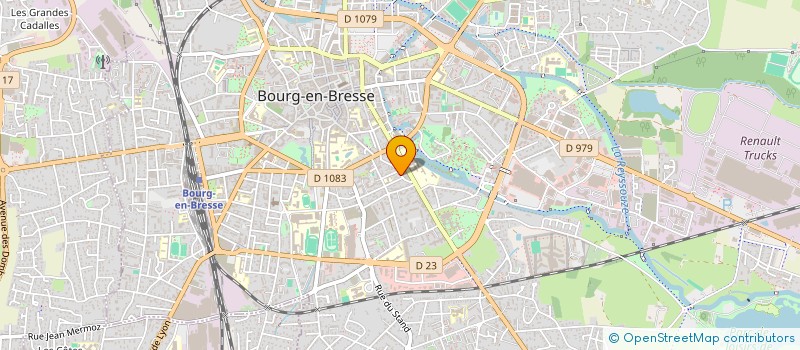 localisation de l'entreprise MONSIEUR ALEXIS DREUMONT  BOURG-EN-BRESSE