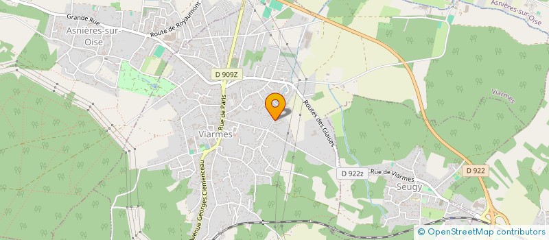 localisation de l'entreprise MONSIEUR ALEXIS DROUIN  VIARMES