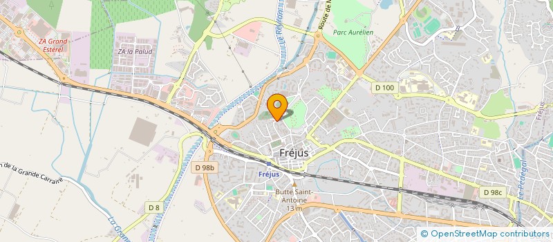 localisation de l'entreprise MONSIEUR ALEXIS DUBOC à FREJUS