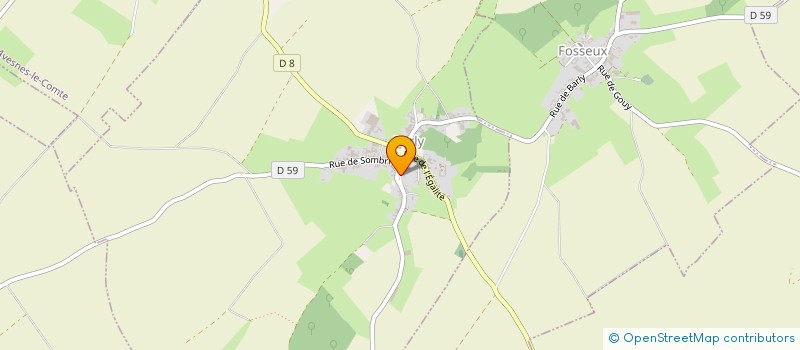 localisation de l'entreprise MONSIEUR ALEXIS DUBOIS  BARLY