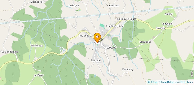 localisation de l'entreprise MONSIEUR ALEXIS DUGNE à ARNAC