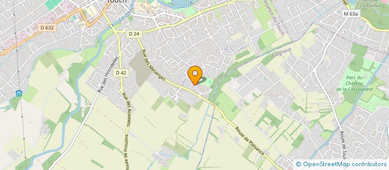 localisation de l'entreprise MONSIEUR ALEXIS DUMONT  PLAISANCE-DU-TOUCH