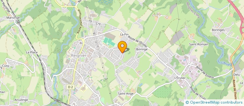 localisation de l'entreprise MONSIEUR ALEXIS DUPANLOUP à REIGNIER-ESERY