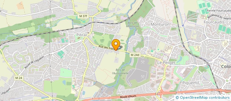 localisation de l'entreprise MONSIEUR ALEXIS DUPONT à PIBRAC
