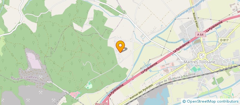 localisation de l'entreprise MONSIEUR ALEXIS DURAND  MARTRES-TOLOSANE