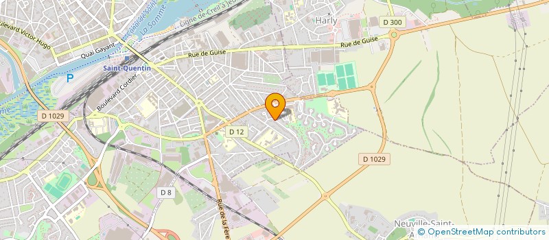 localisation de l'entreprise MONSIEUR ALEXIS DURAND à SAINT-QUENTIN