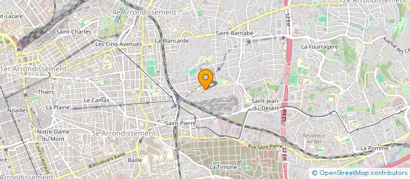 localisation de l'entreprise MONSIEUR ALEXIS EIFFES  MARSEILLE
