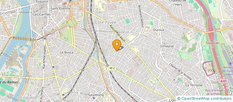 localisation de l'entreprise MONSIEUR ALEXIS ESKENAZI  TOULOUSE