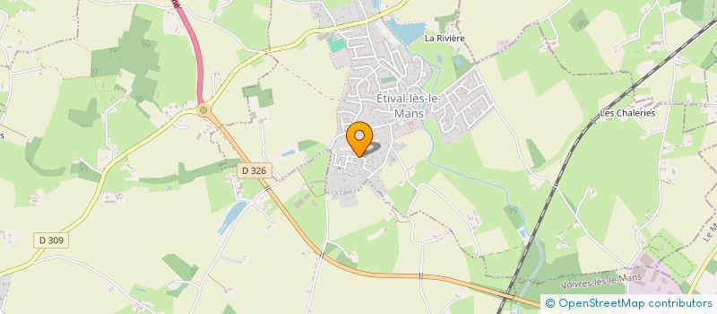 localisation de l'entreprise MONSIEUR ALEXIS ESNAULT  ETIVAL-LES-LE-MANS