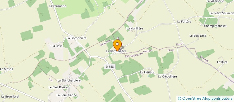 localisation de l'entreprise MONSIEUR ALEXIS FALLOT à BEAULIEU