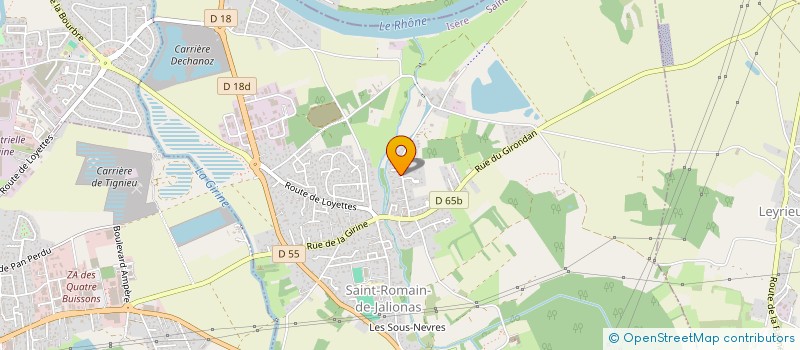 localisation de l'entreprise MONSIEUR ALEXIS FAURE  SAINT-ROMAIN-DE-JALIONAS