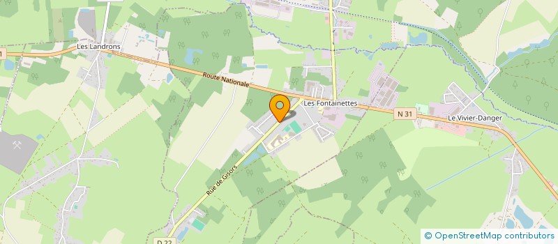 localisation de l'entreprise MONSIEUR ALEXIS FAUVART  LACHAPELLE-AUX-POTS