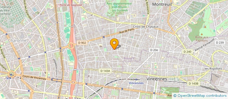 localisation de l'entreprise MONSIEUR ALEXIS FEIX à MONTREUIL