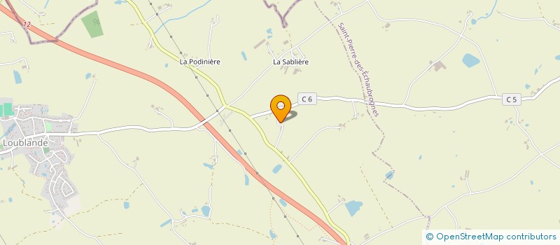 localisation de l'entreprise MONSIEUR ALEXIS FERCHAUD  MAULEON