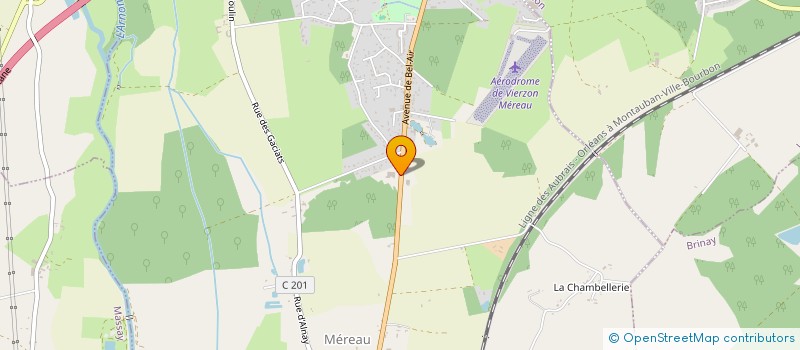 localisation de l'entreprise MONSIEUR ALEXIS FERREIRA  MEREAU