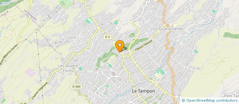 localisation de l'entreprise MONSIEUR ALEXIS FERRERE  LE TAMPON