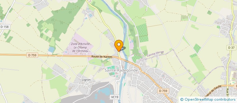 localisation de l'entreprise MONSIEUR ALEXIS FERRIER  THOUARS