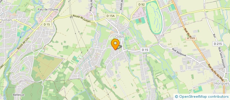 localisation de l'entreprise MONSIEUR ALEXIS FERTE  HORGUES