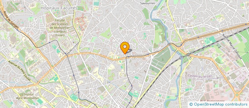 localisation de l'entreprise MONSIEUR ALEXIS FILLONNEAU à MONTPELLIER