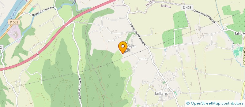 localisation de l'entreprise MONSIEUR ALEXIS FILS-AIME  JAILLANS