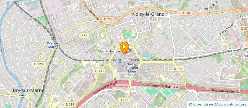 localisation de l'entreprise MONSIEUR ALEXIS FLOIRAC  NOISY-LE-GRAND