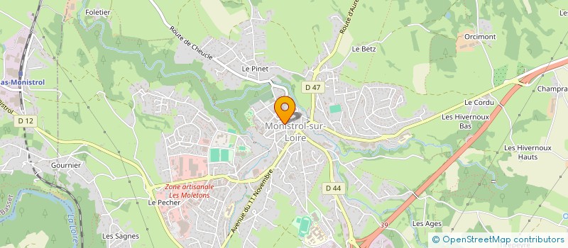 localisation de l'entreprise MONSIEUR ALEXIS FLORENTIN  MONISTROL-SUR-LOIRE