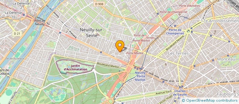 localisation de l'entreprise MONSIEUR ALEXIS FODERE à NEUILLY-SUR-SEINE