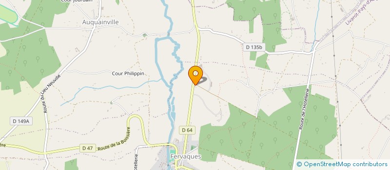 localisation de l'entreprise MONSIEUR ALEXIS FOSSE  SAINT-PIERRE-EN-AUGE