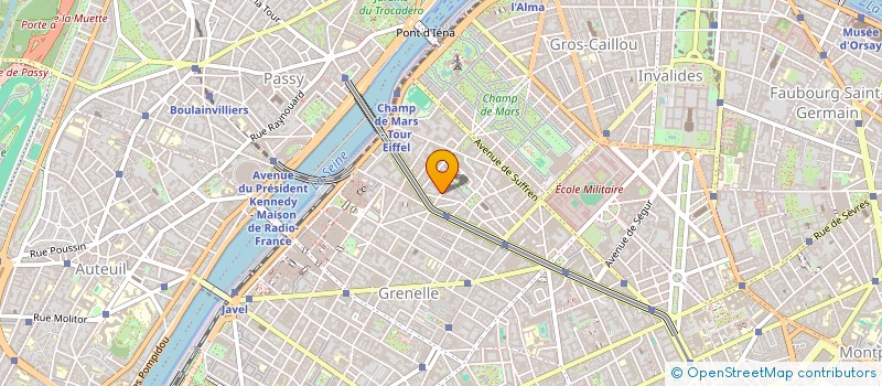 localisation de l'entreprise MONSIEUR ALEXIS FOSSET  PARIS