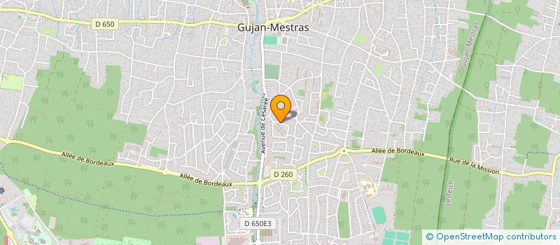 localisation de l'entreprise MONSIEUR ALEXIS FOUILLERON à GUJAN-MESTRAS