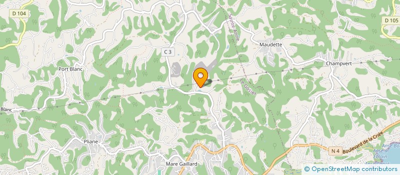 localisation de l'entreprise MONSIEUR ALEXIS FOURES à LE GOSIER