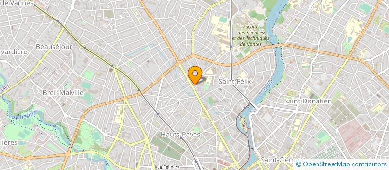 localisation de l'entreprise MONSIEUR ALEXIS FOURIER à NANTES