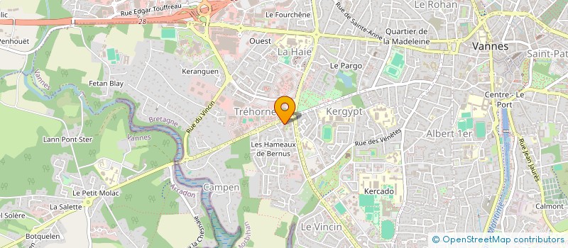localisation de l'entreprise MONSIEUR ALEXIS FRANCOIS  VANNES