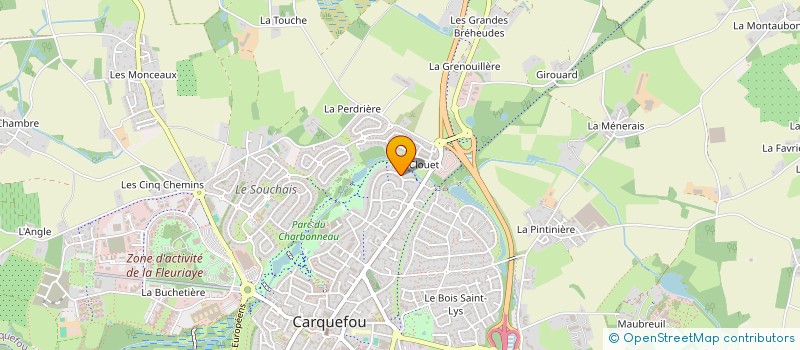 localisation de l'entreprise MONSIEUR ALEXIS GACHET à CARQUEFOU