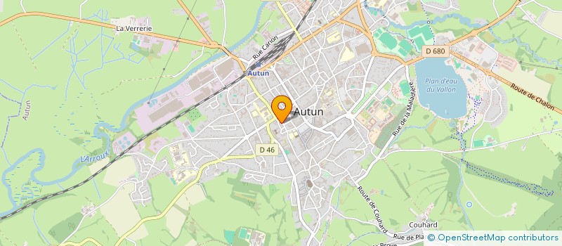 localisation de l'entreprise MONSIEUR ALEXIS GAGNEROT à AUTUN