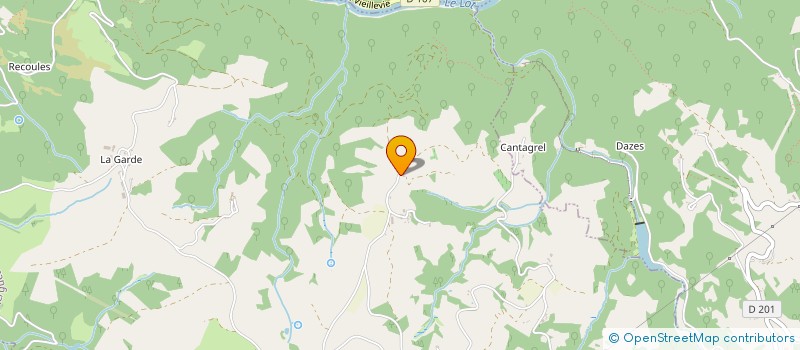 localisation de l'entreprise MONSIEUR ALEXIS GAILLAC  SENERGUES