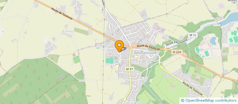 localisation de l'entreprise MONSIEUR ALEXIS GALINA  MONDONVILLE