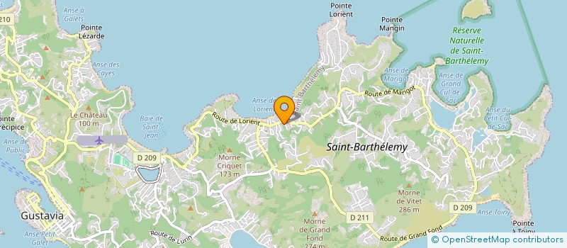 localisation de l'entreprise MONSIEUR ALEXIS GANCE à SAINT-BARTHELEMY