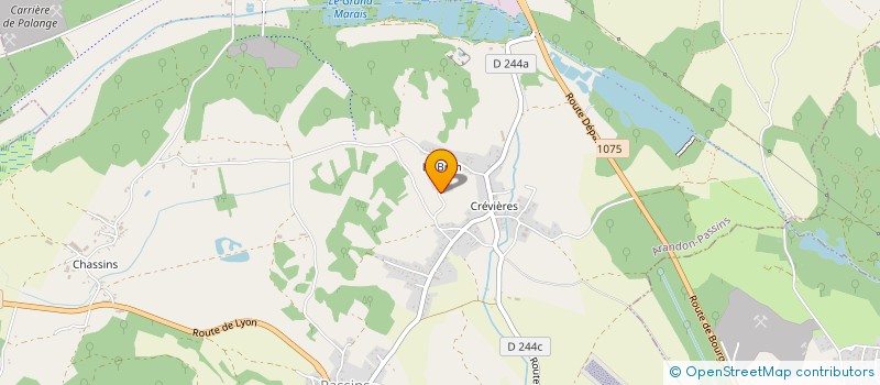 localisation de l'entreprise MONSIEUR ALEXIS GARCIA  ARANDON-PASSINS