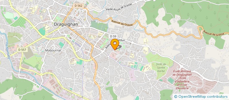 localisation de l'entreprise MONSIEUR ALEXIS GARCIN  DRAGUIGNAN