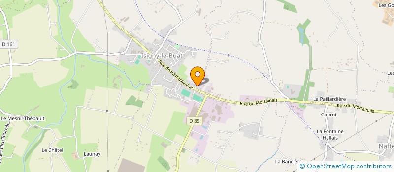 localisation de l'entreprise MONSIEUR ALEXIS GASNIER  ISIGNY-LE-BUAT