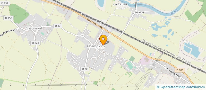localisation de l'entreprise MONSIEUR ALEXIS GASSIN à CHAMPIGNY