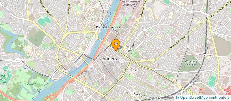localisation de l'entreprise MONSIEUR ALEXIS GASTINEAU à ANGERS