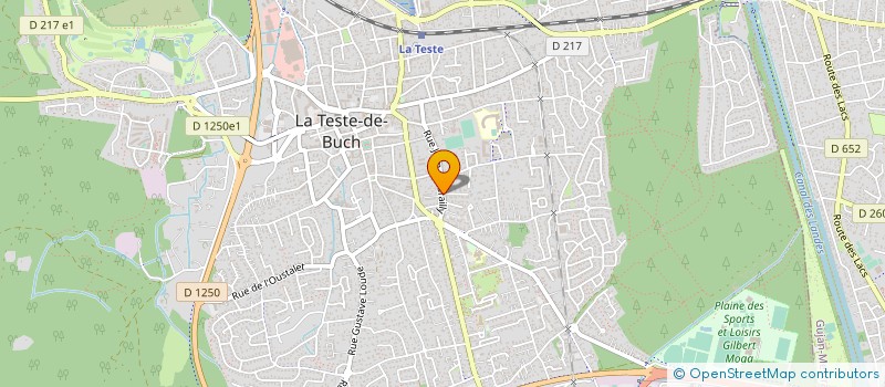 localisation de l'entreprise MONSIEUR ALEXIS GATIGNOL  LA TESTE-DE-BUCH