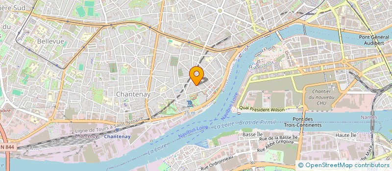 localisation de l'entreprise MONSIEUR ALEXIS GAUDIN à NANTES