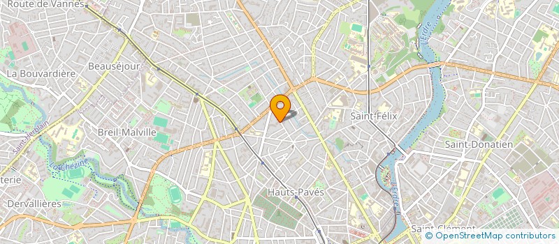 localisation de l'entreprise MONSIEUR ALEXIS GAUDON à NANTES